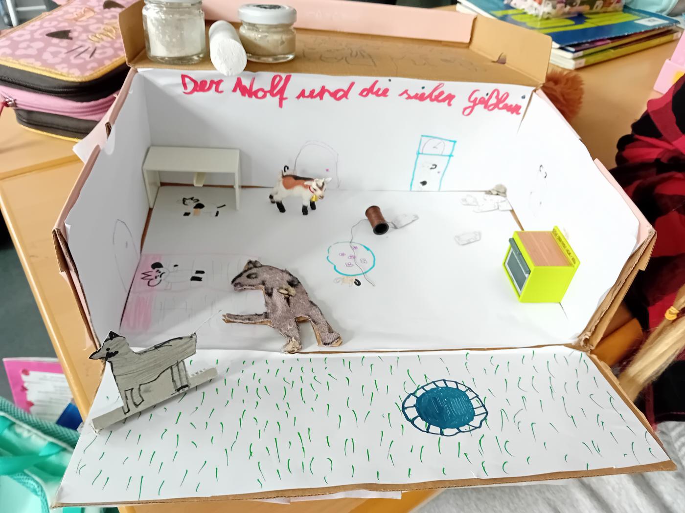 Julia Schwarz-Knoflach Der Wolf und die sieben Geißlein