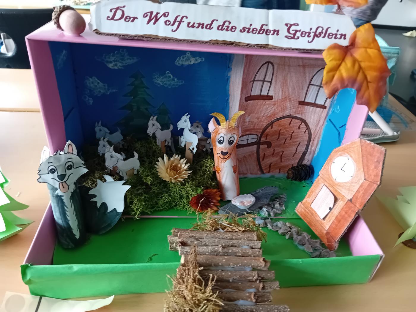 Julia Schwarz-Knoflach Der Wolf und die sieben Geißlein