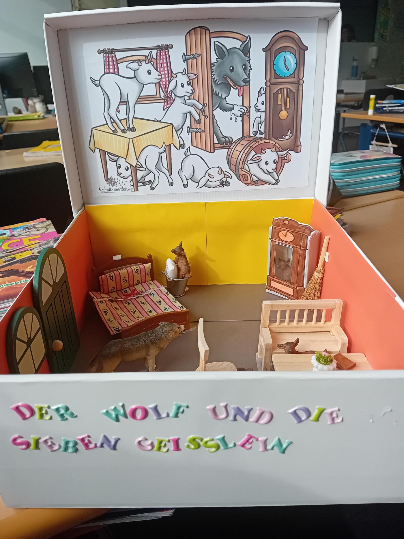 Julia Schwarz-Knoflach Der Wolf und die sieben Geißlein