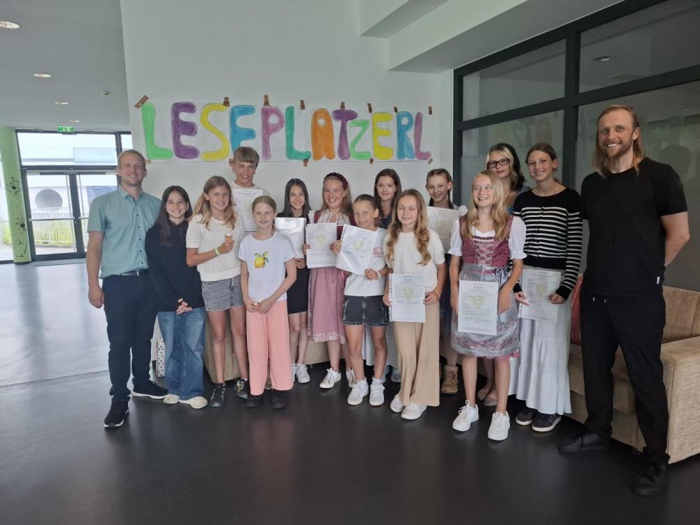 Klassenbeste der MS Kirchbichl