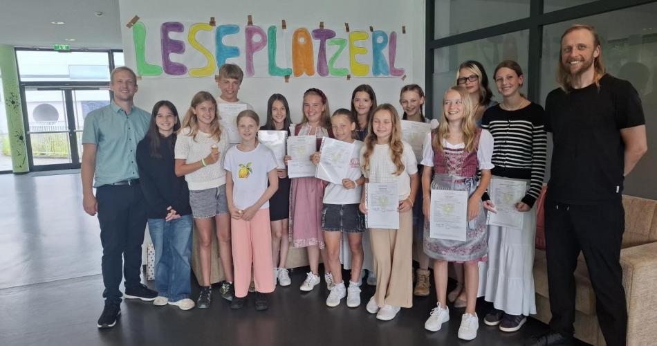 Klassenbeste der MS Kirchbichl