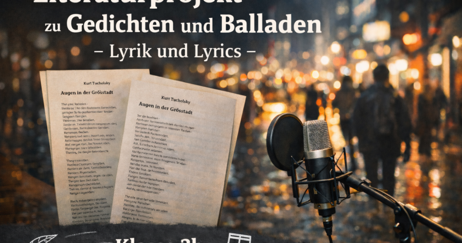 Literaturprojekt Lyrik und Lyrics