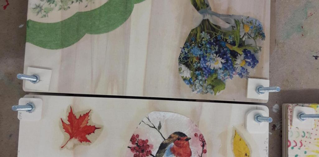 Mandalas mit Naturmaterialien Mandalas mit Naturmaterialien